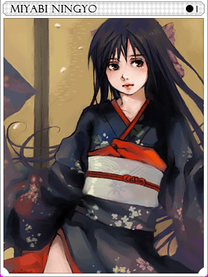 Carta Boneco de Miyabi
