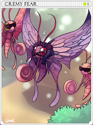 Carta Creamy Ameaçador